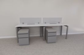 B6019 - Stretch Benching Station – Run of 2 of 24" x 48"  workstations